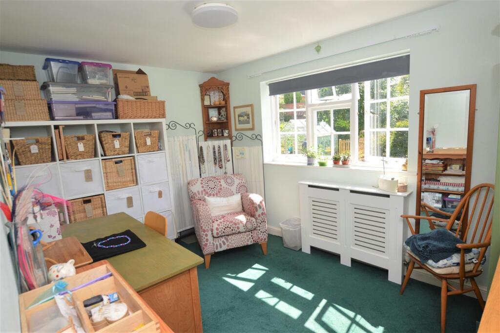 Bedroom 4 (currently a studio)