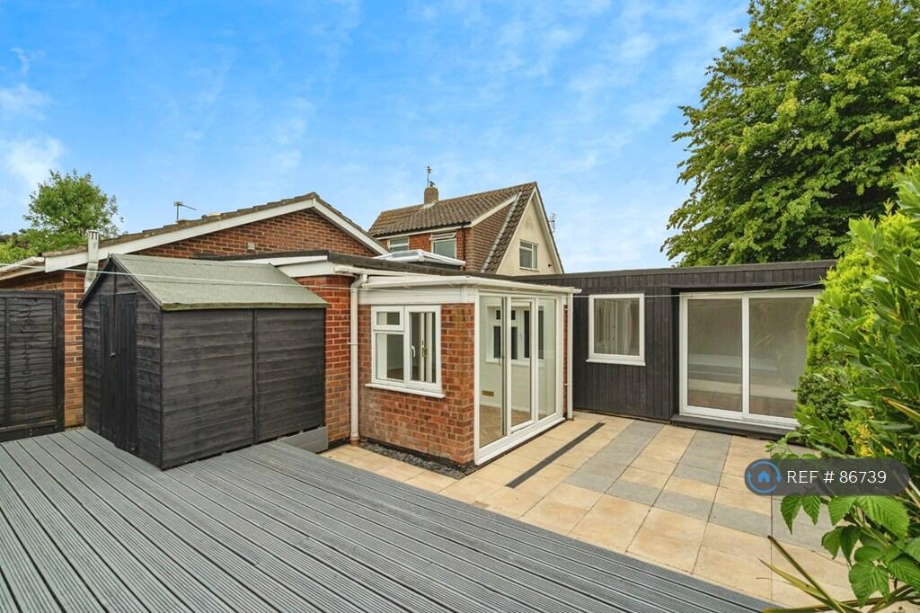 Rear Enclosed Private Patio / Decking
