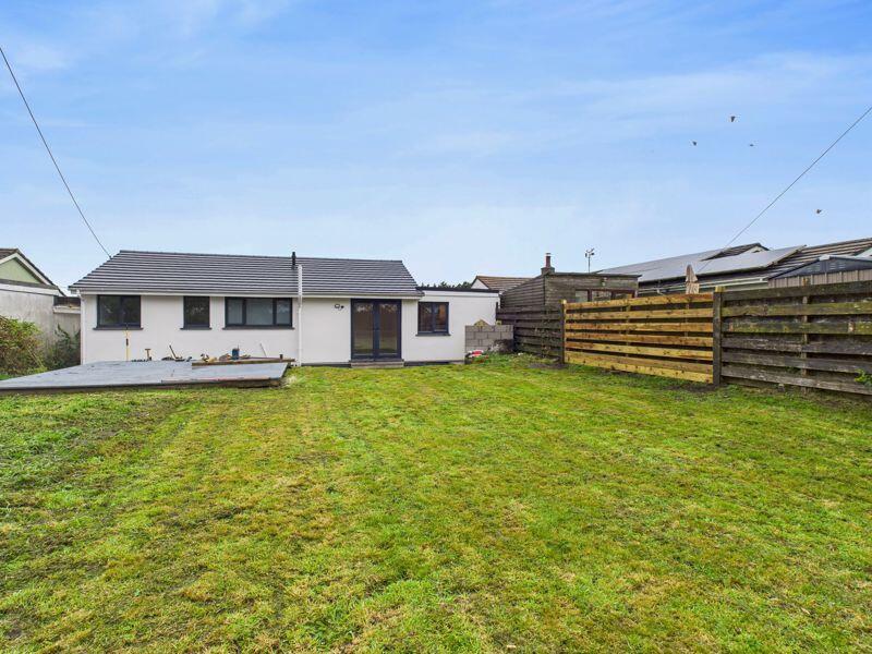 rear elevation and garden