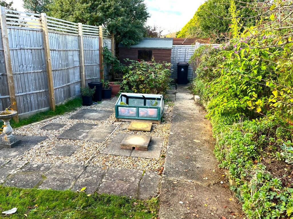 Rear garden