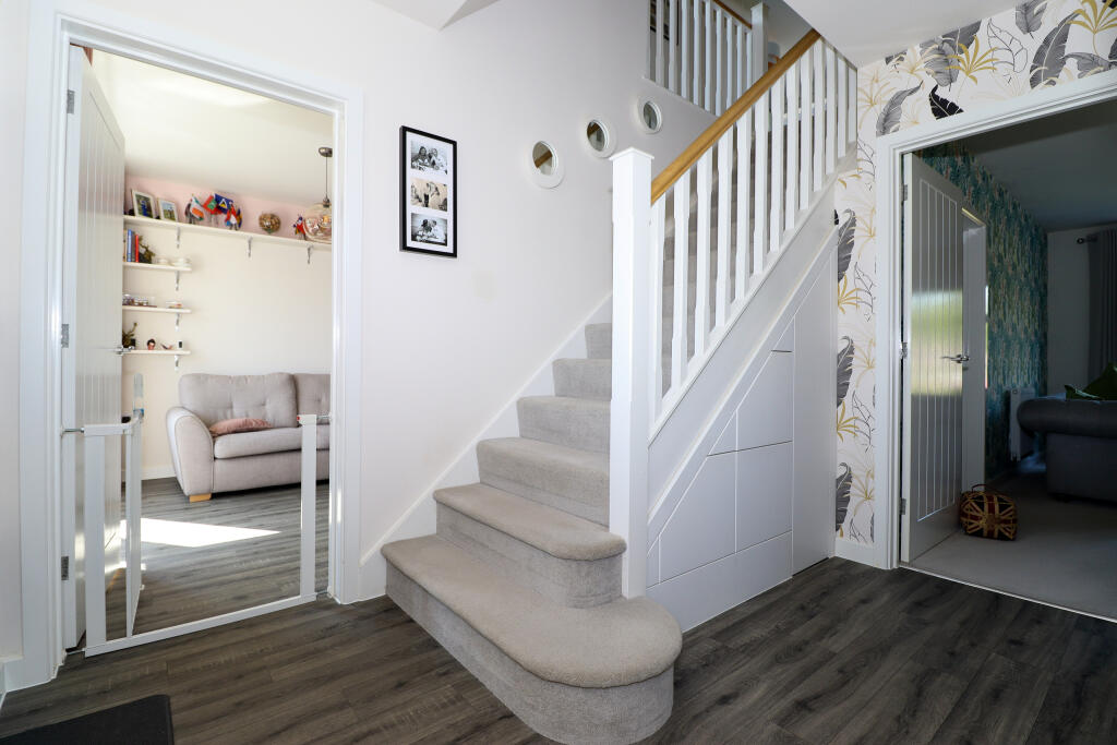 Staircase to first floor