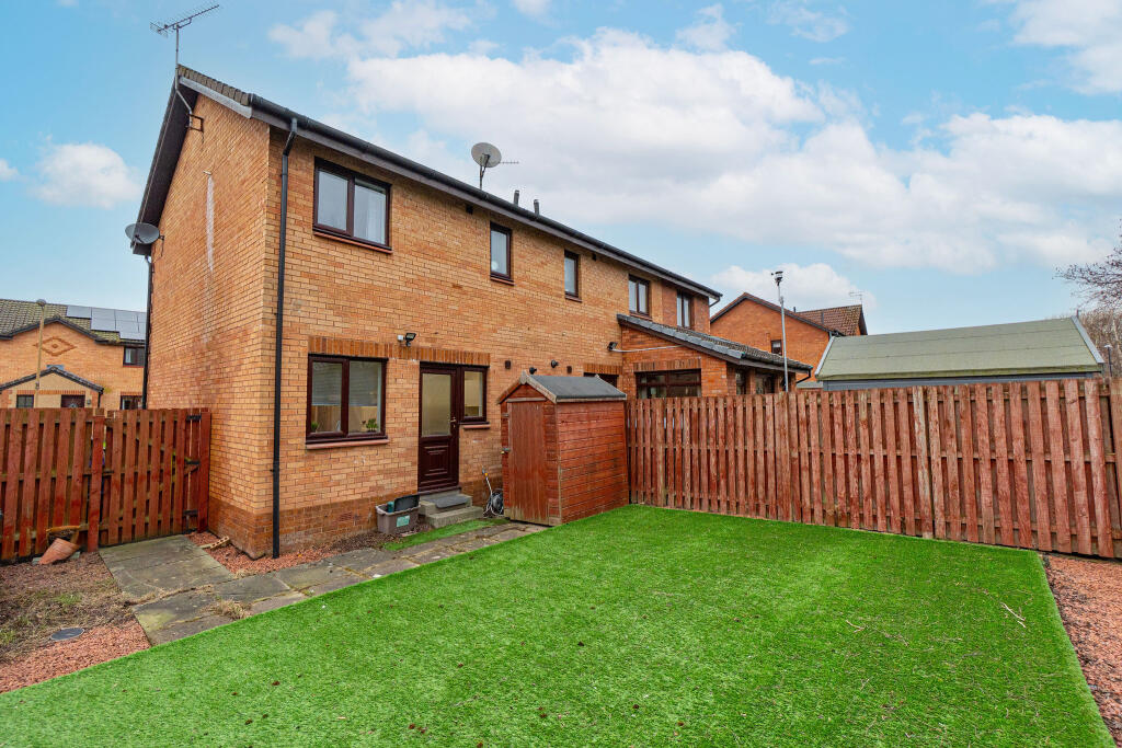 Rear of Property