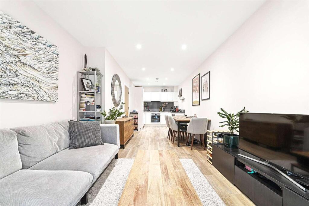 Open plan living dining kitchen