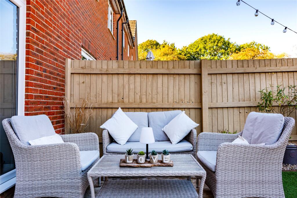 Rear Garden Seating
