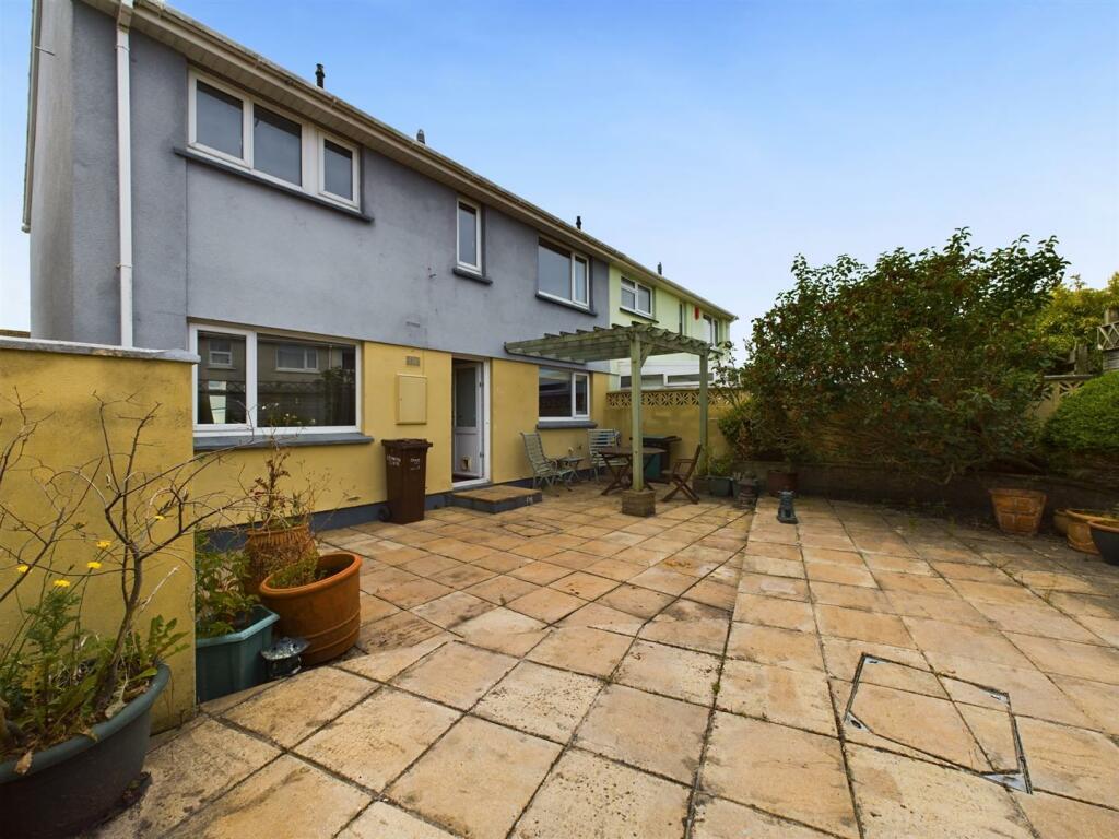 Rear patio