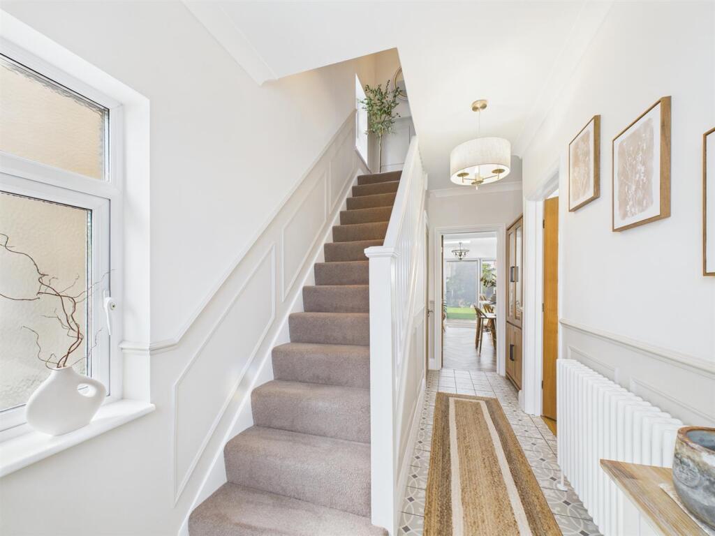 Stairs to first floor