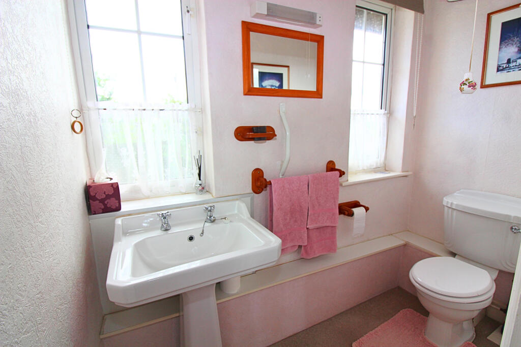 First floor toilet