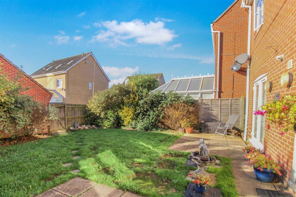 rear of property