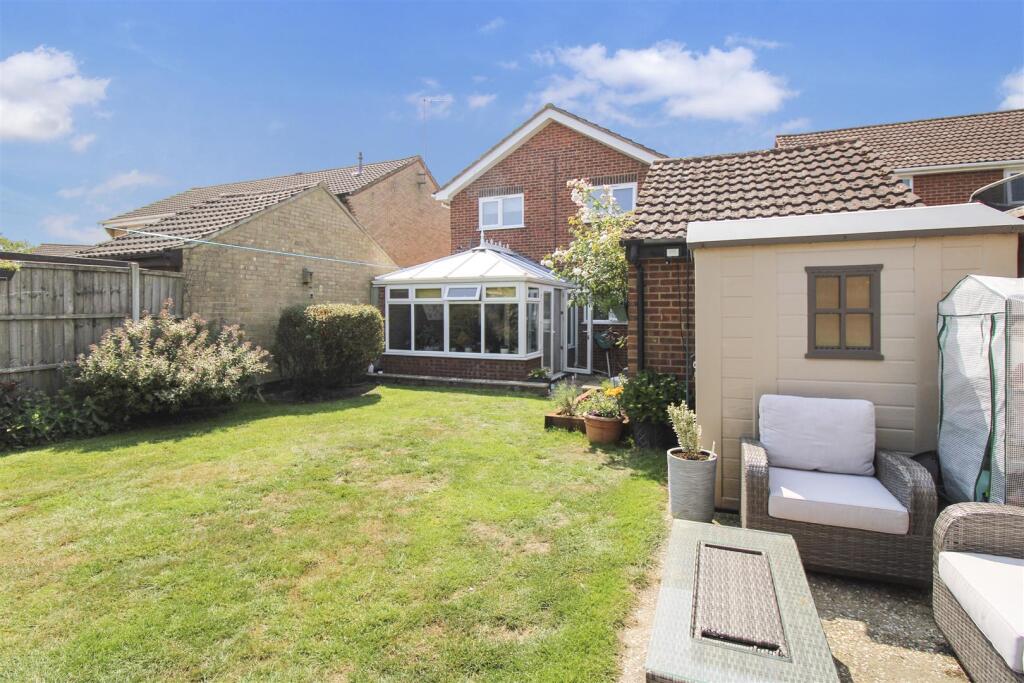 Rear of property