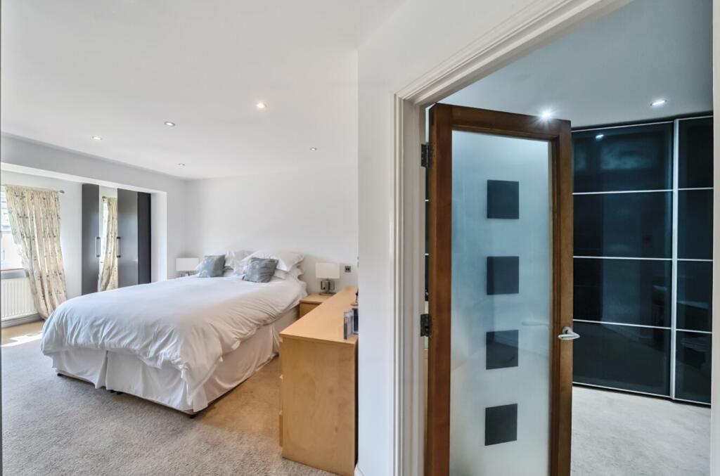 Principal Bedroom into Dressing Room
