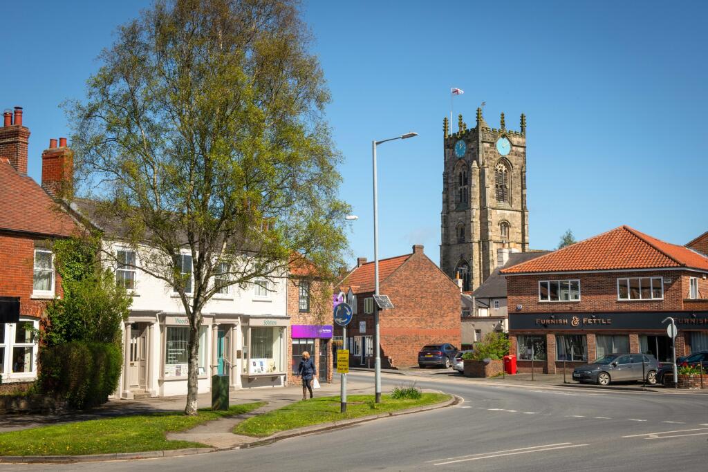 Pocklington market square
