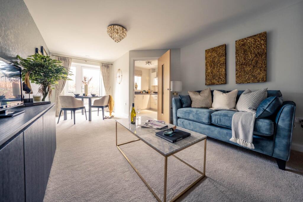 Show home living room