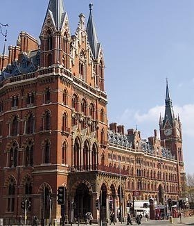 St Pancras station
