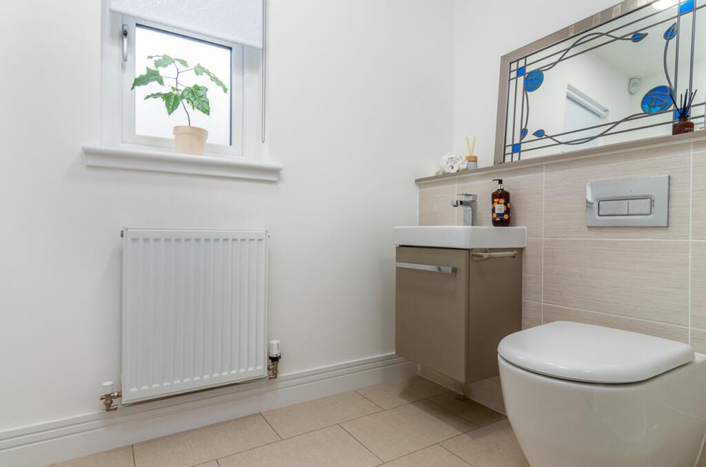 Downstairs cloakroom