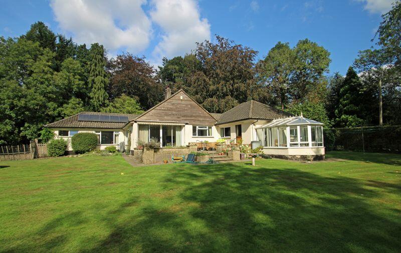 Bungalow from garden