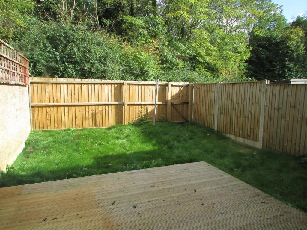 Rear garden