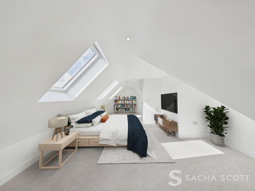 Loft Bedroom  - AI Generated ¿ Illustrative Only