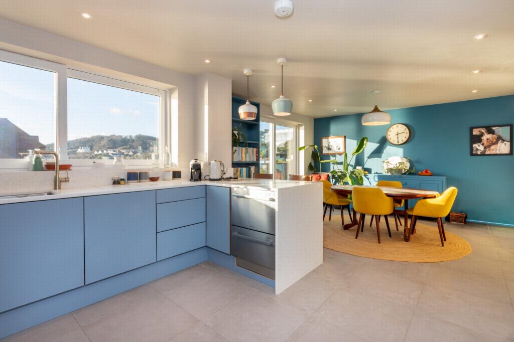 Kitchen/dining rm