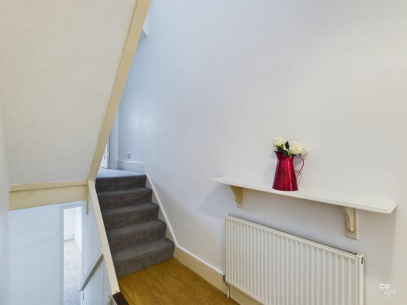 stairs and hallway enterance