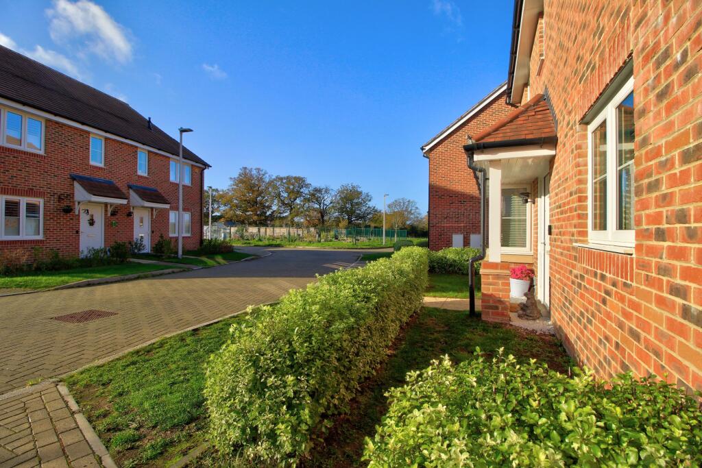Showing allotments in background