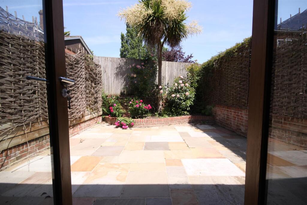 Rear garden