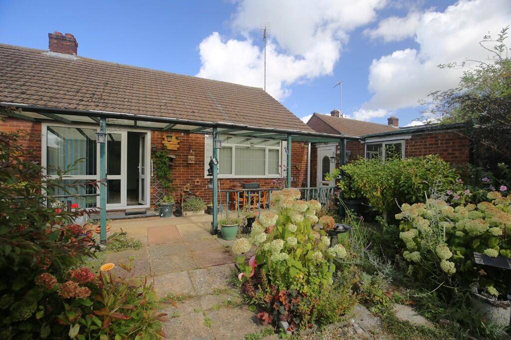 Rear of property