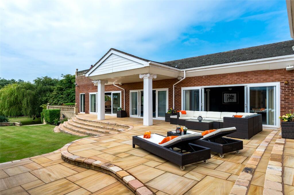 Rear Patio