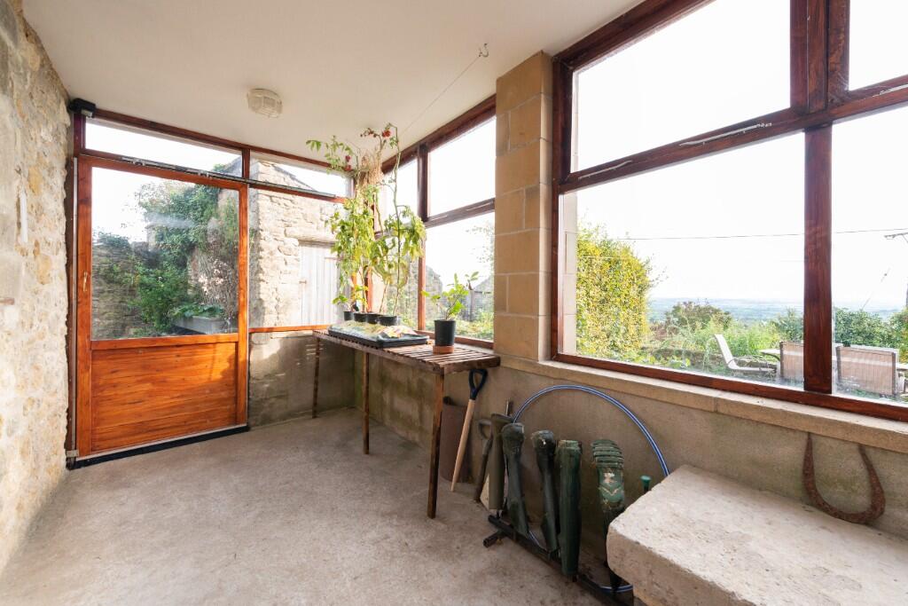 Rear porch