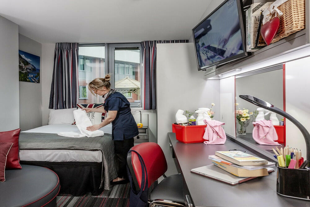 Housekeeping service provided free of charge