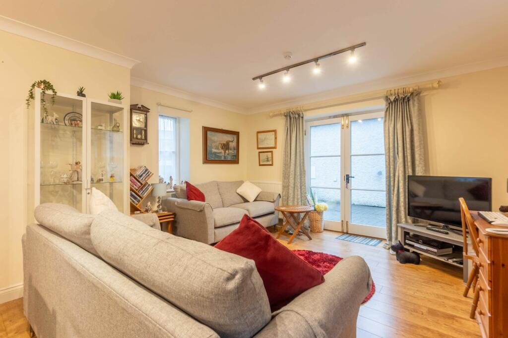 KITCHEN, DINING AND LIVING SPACE