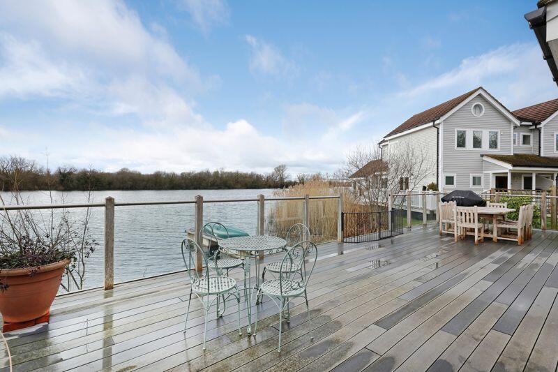 Deck view over The Landings Lake
