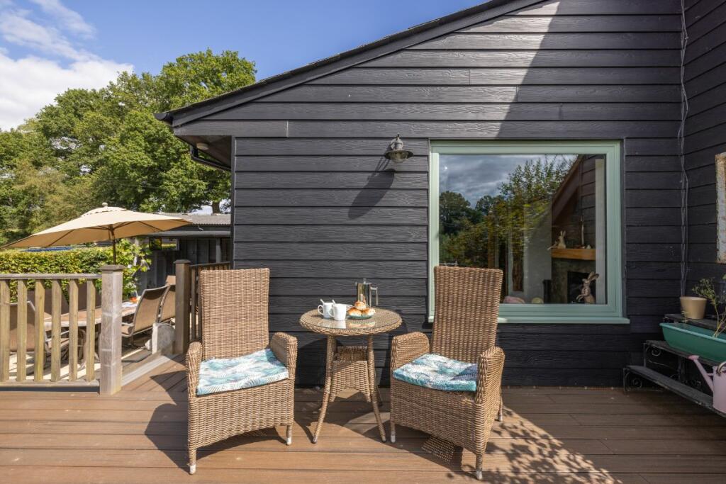 Outdoor seating area