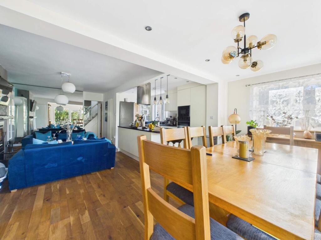 Kitchen/family/dining area