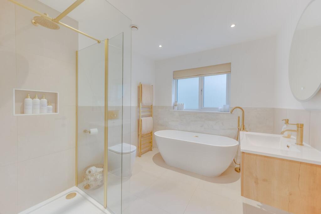 BEDROOMS AND BATHROOMS