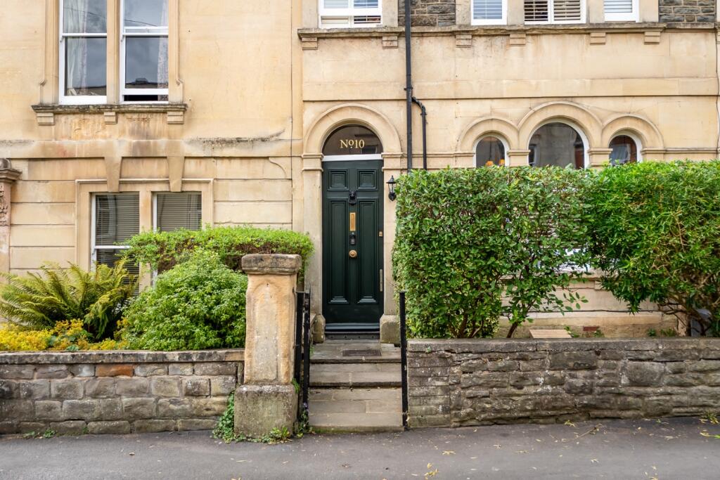 Front door and garden