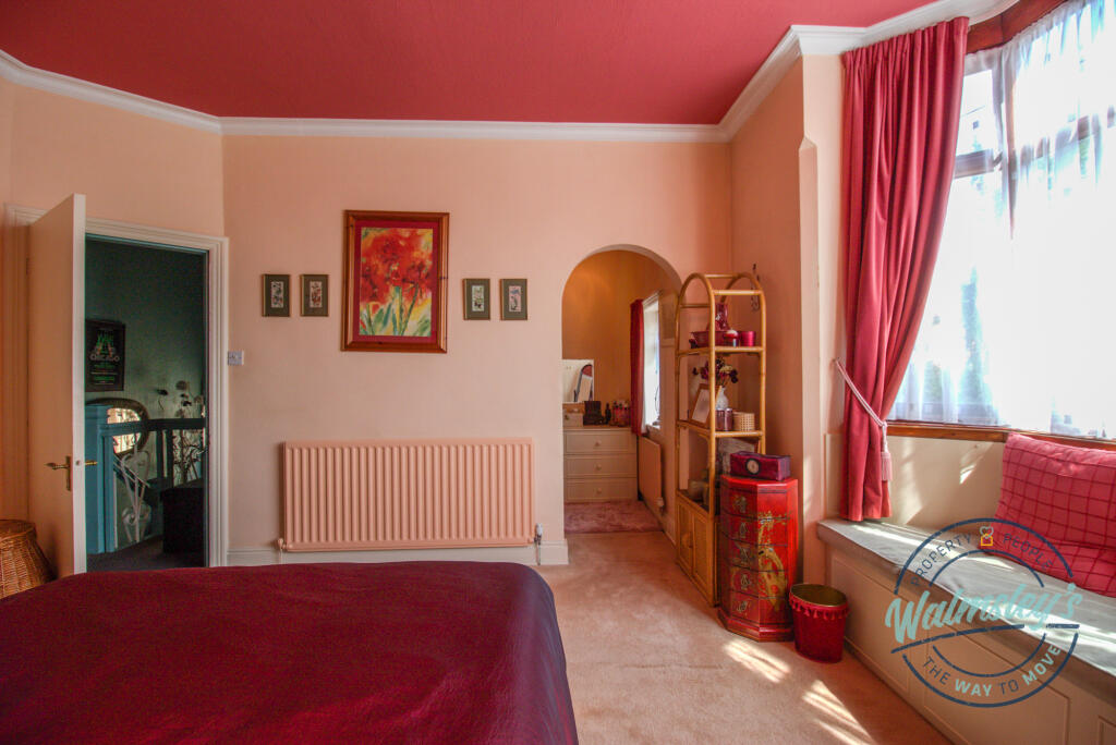 Main bedroom into dressing room