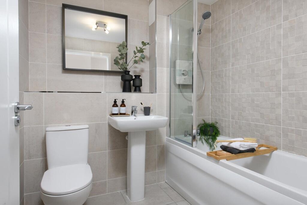 Reserve early and personalise your home with a choice of tiling