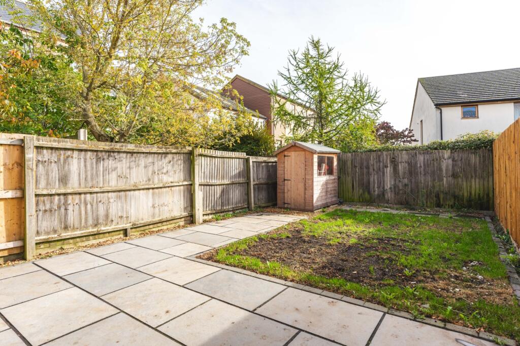 Rear garden