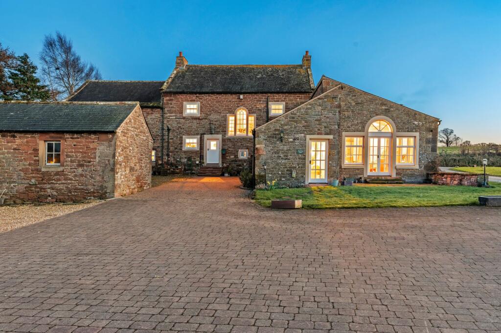 Rear Exterior at dusk