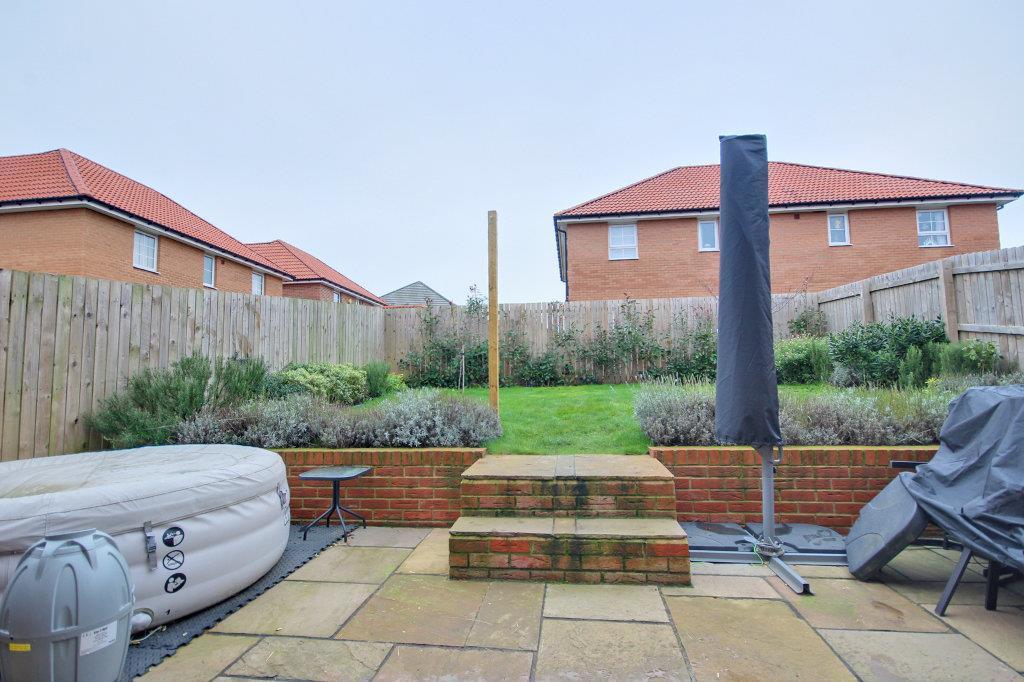 Rear enclosed garden