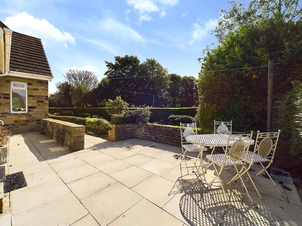 Patio to Side of Property