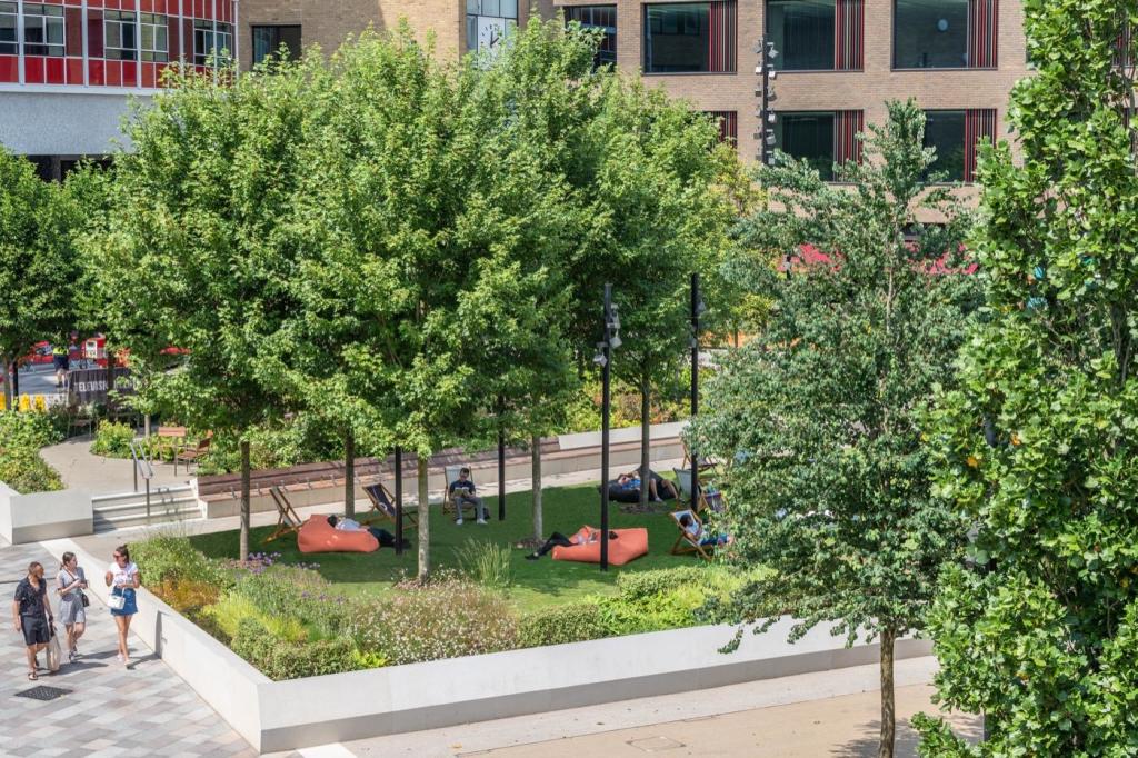 Television Centre gardens