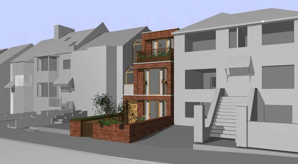 Proposed front elevation