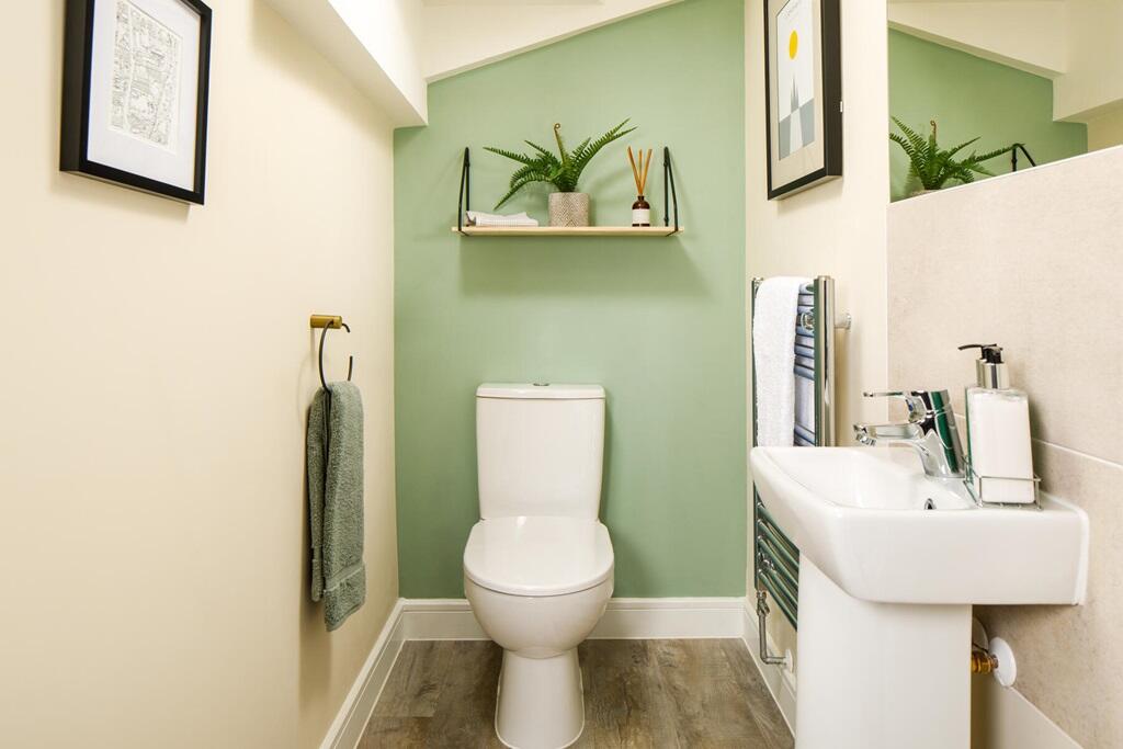 Handy downstairs toilet