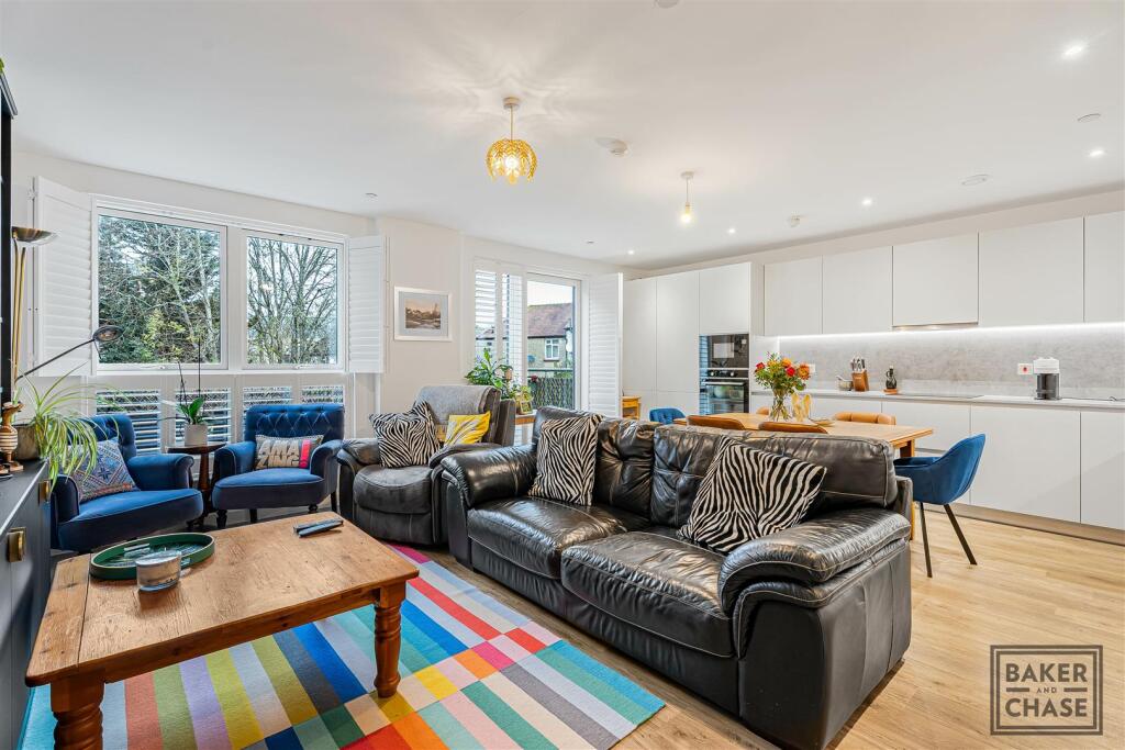Open plan kitchen/living space