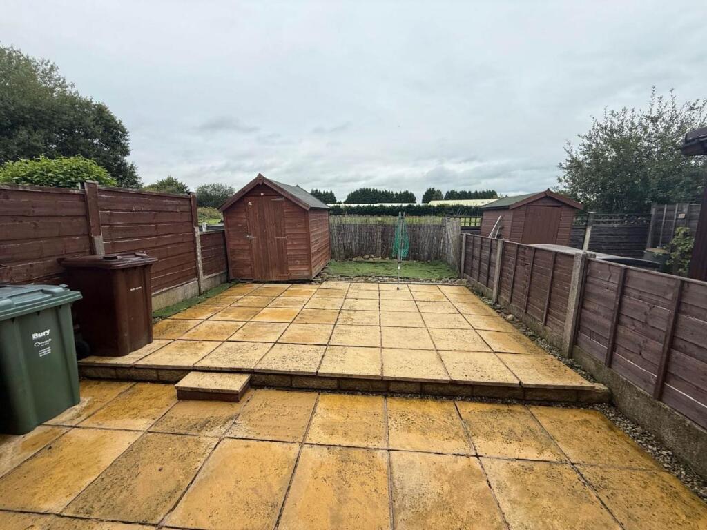 Outside - Low Maintenance Rear Patio Garden
