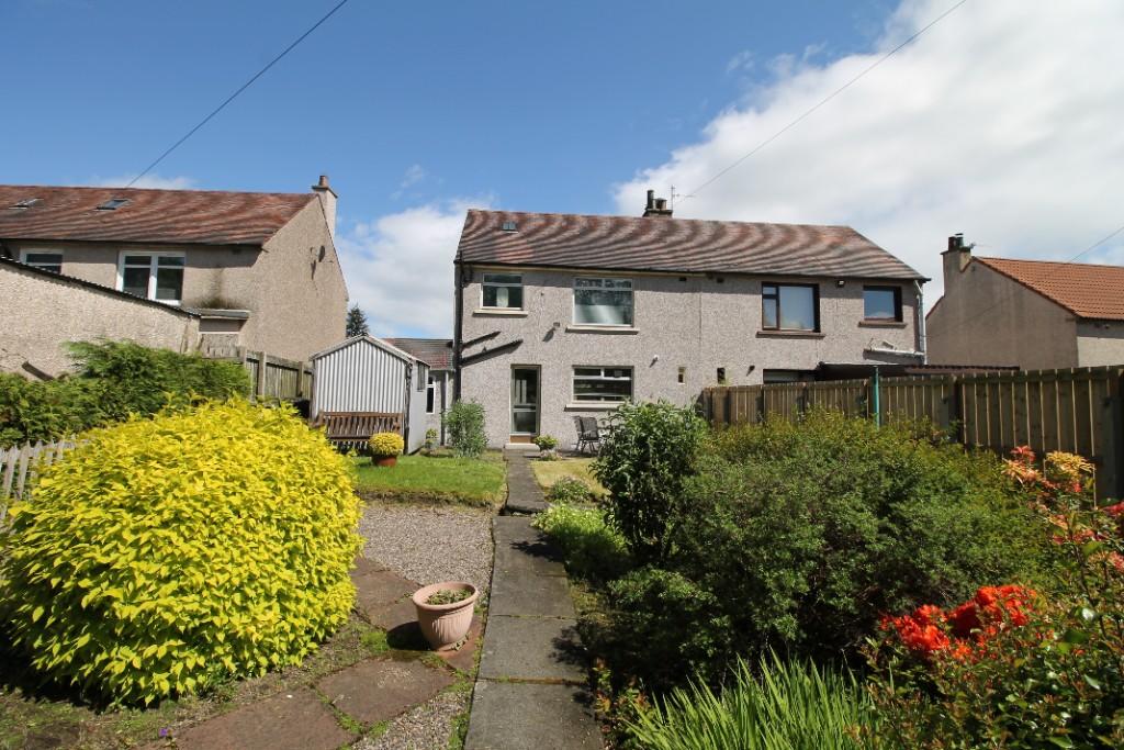 Rear of property