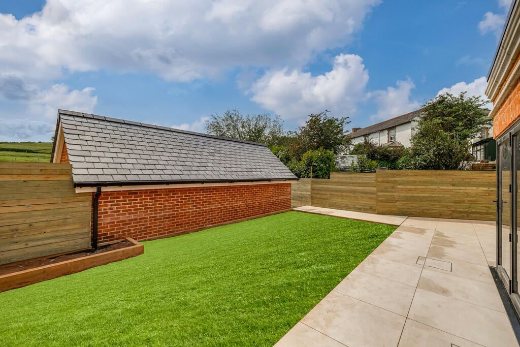 Rear garden
