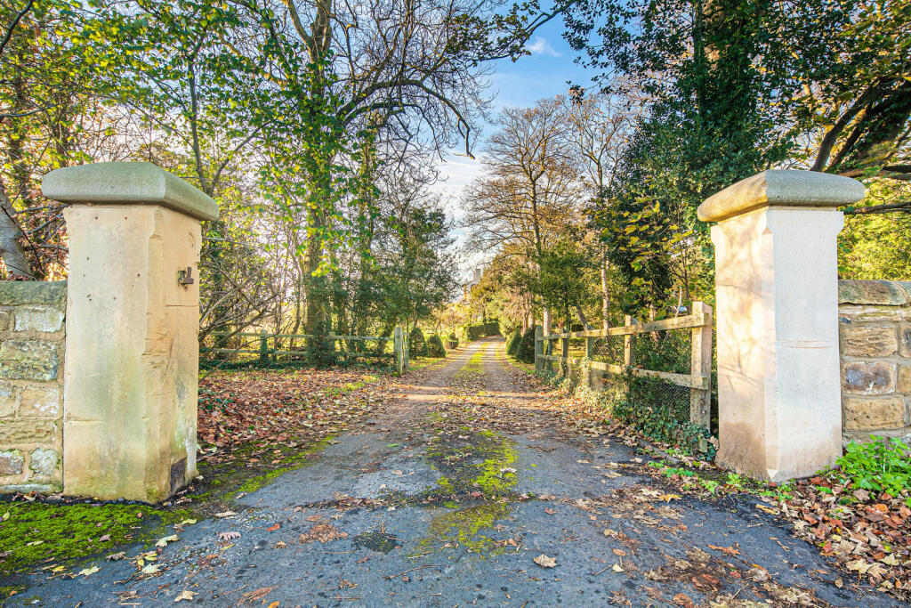 Gated driveway