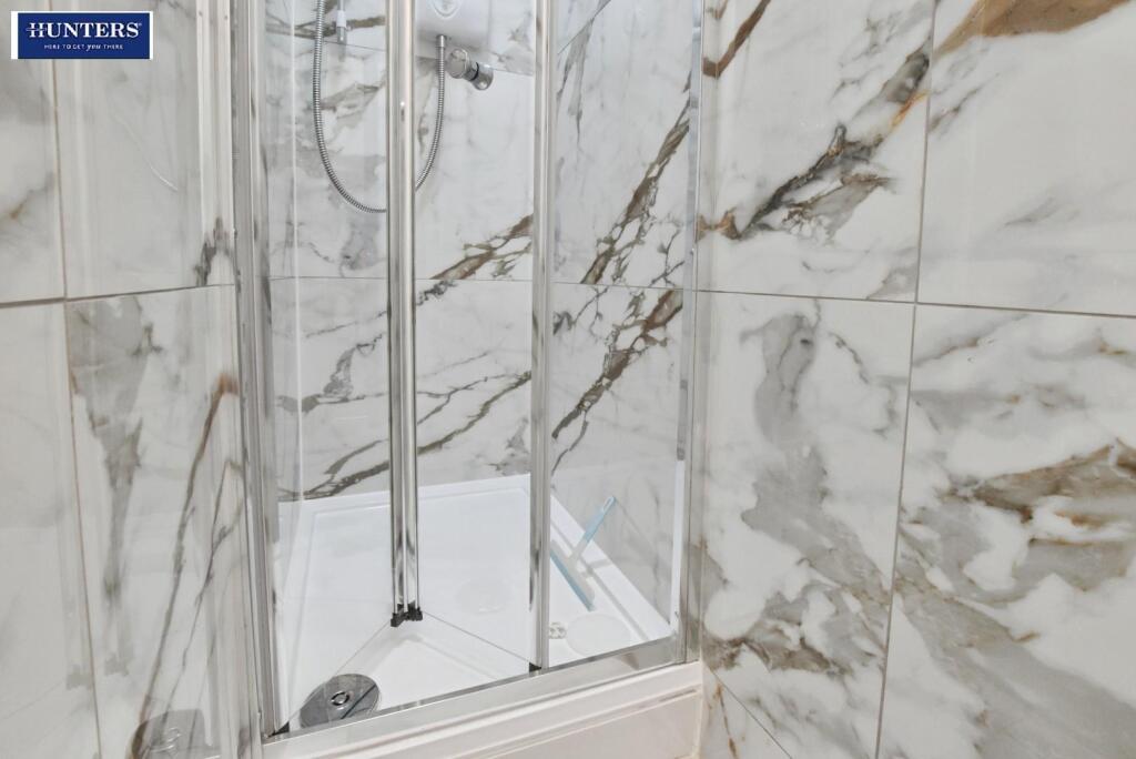 down stairs shower